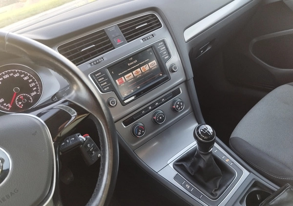 Volkswagen Golf cena 26900 przebieg: 99000, rok produkcji 2015 z Kępno małe 137